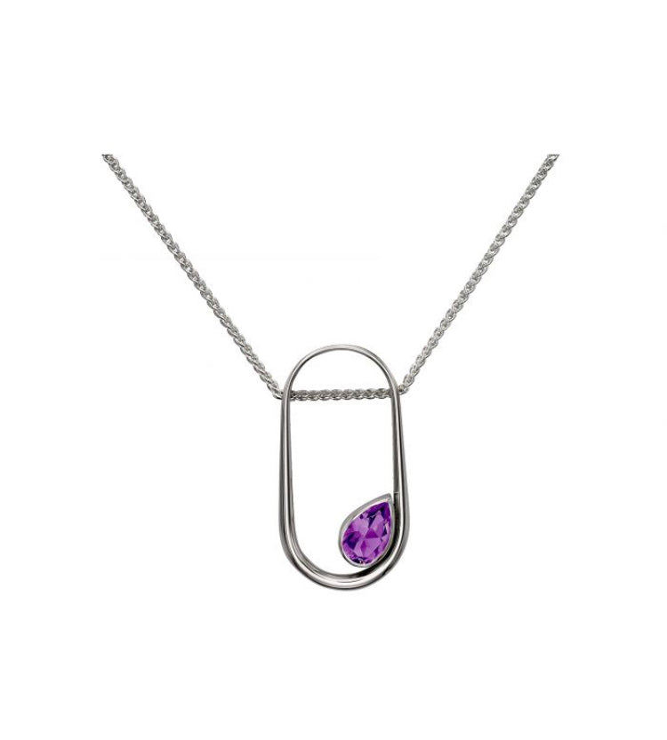 Paragon Pendant with Amethyst